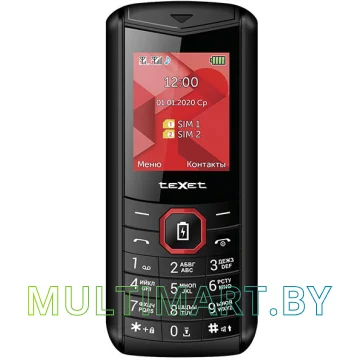 Мобильный телефон TeXet TM-D206 (черный)